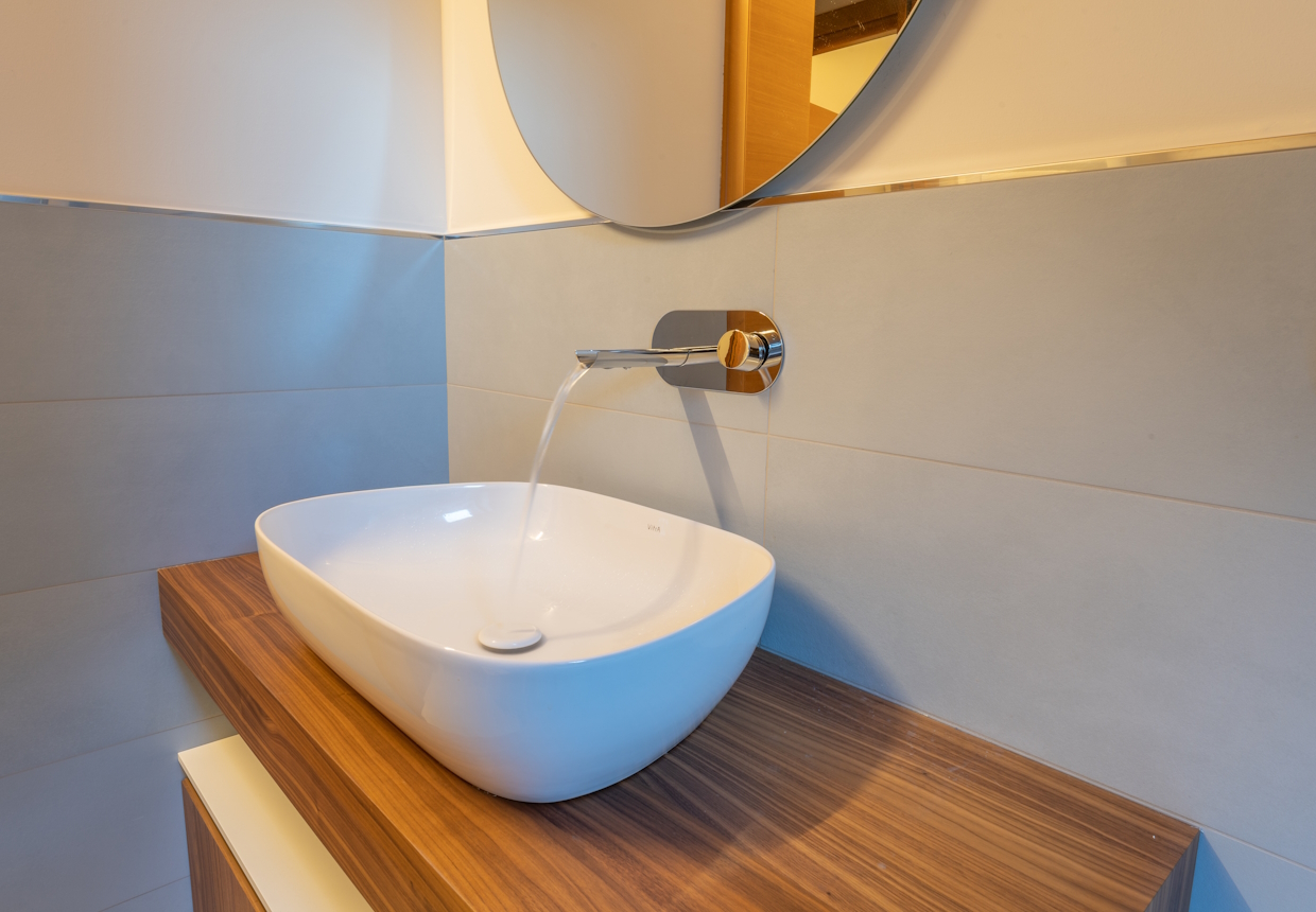 Ristrutturazione di bagno in soffitta